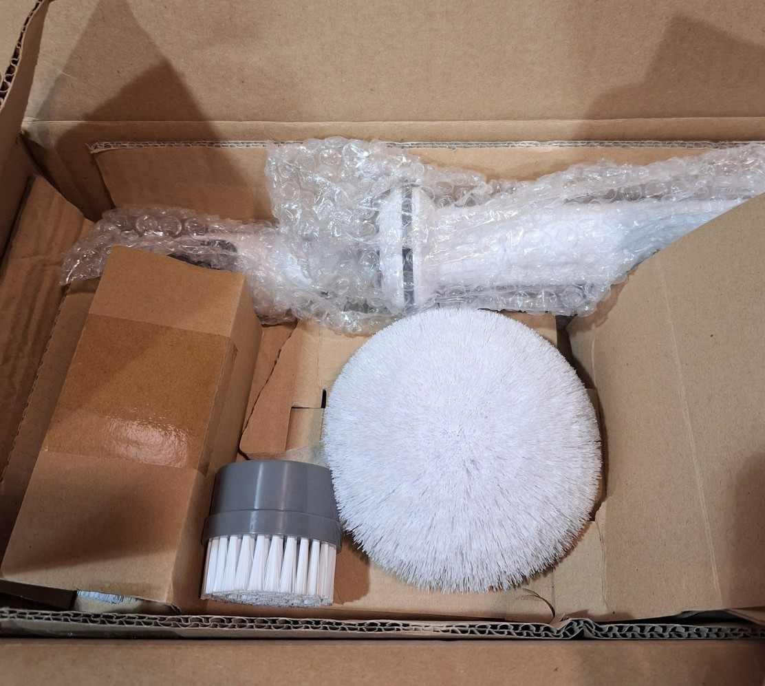 Turbo Scrub 360 Cordless Scrubber for bath tubs, showers, tile, door tracks, RVs