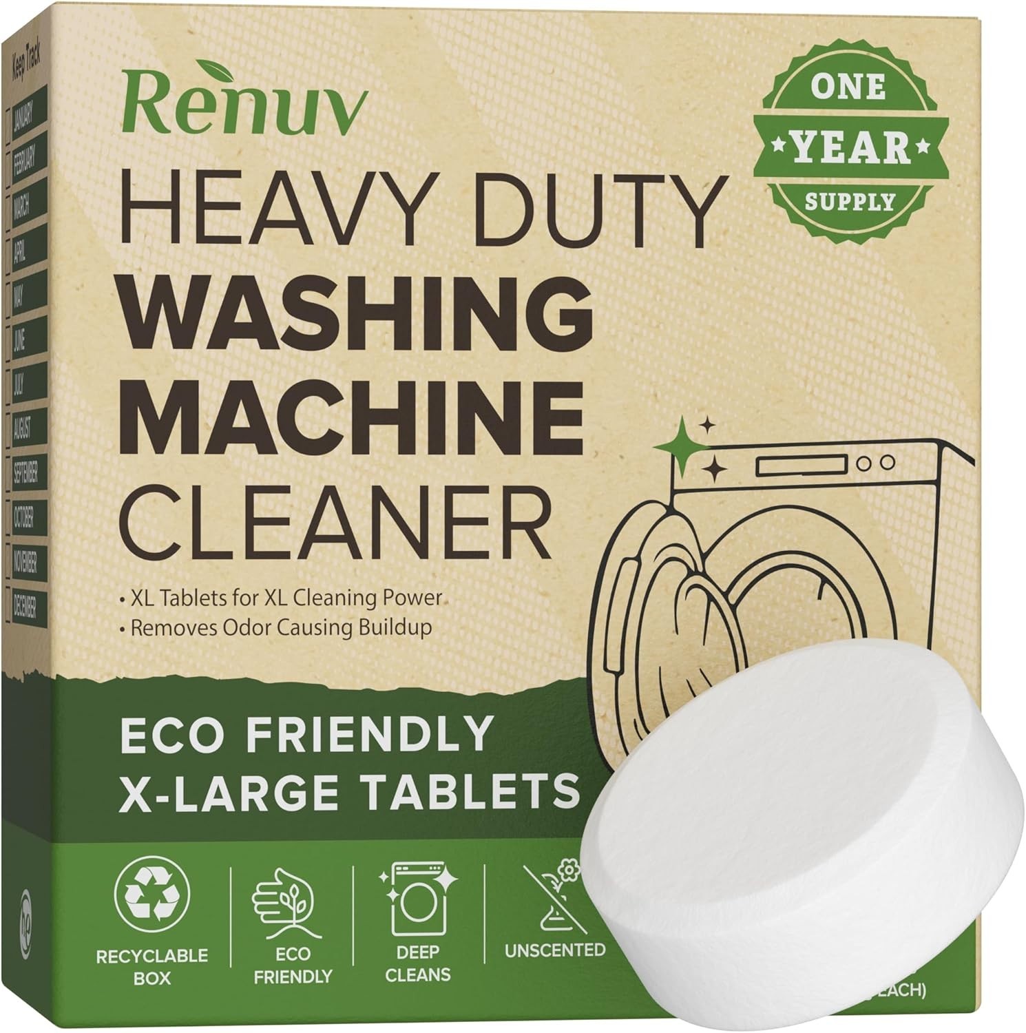 Concentrated Cleaner Bundle for Washing Machine & Dishwasher – Fresh & Efficient