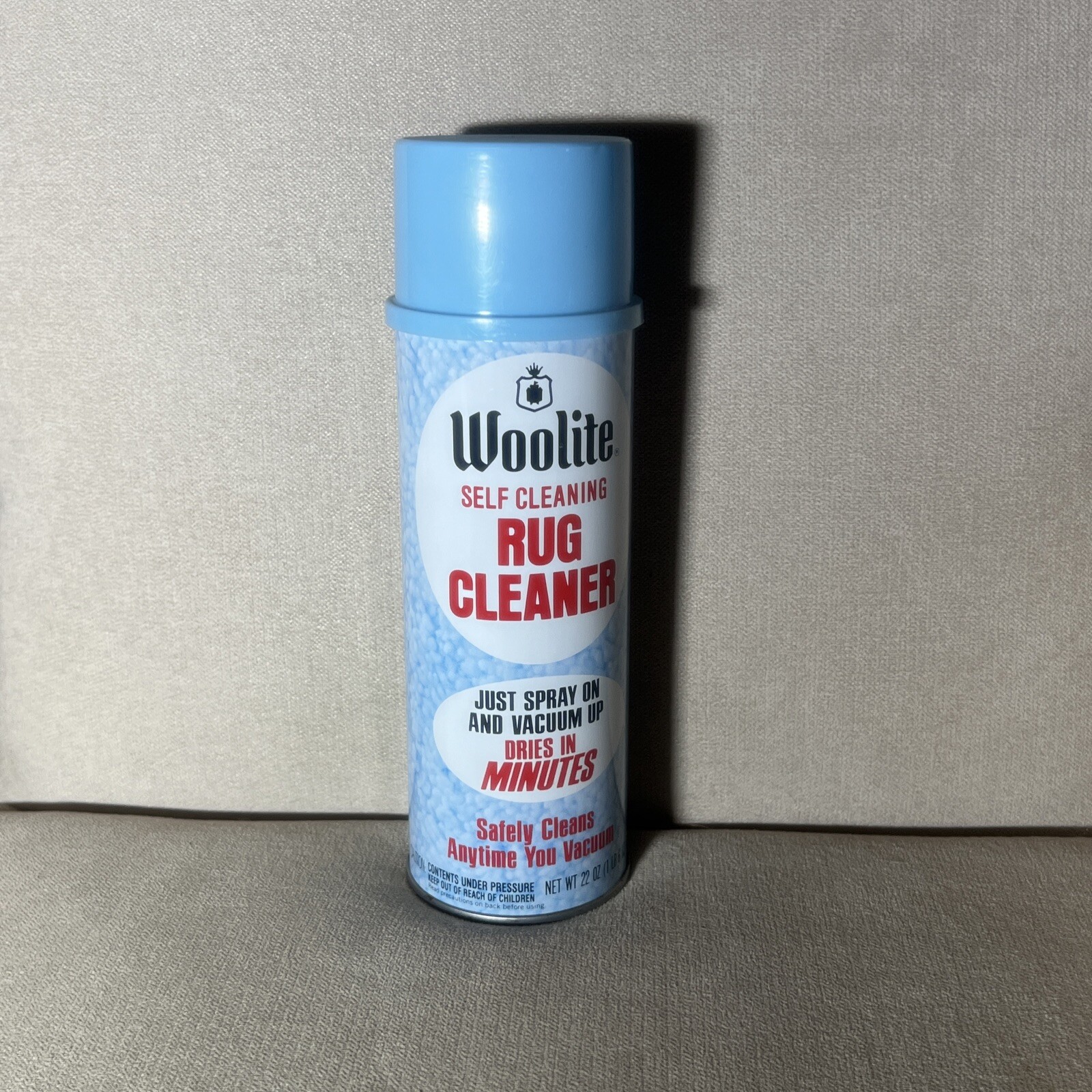Vintage New Woolite Self Cleaning Rug Cleaner Carpet Care 22 oz Made in USA