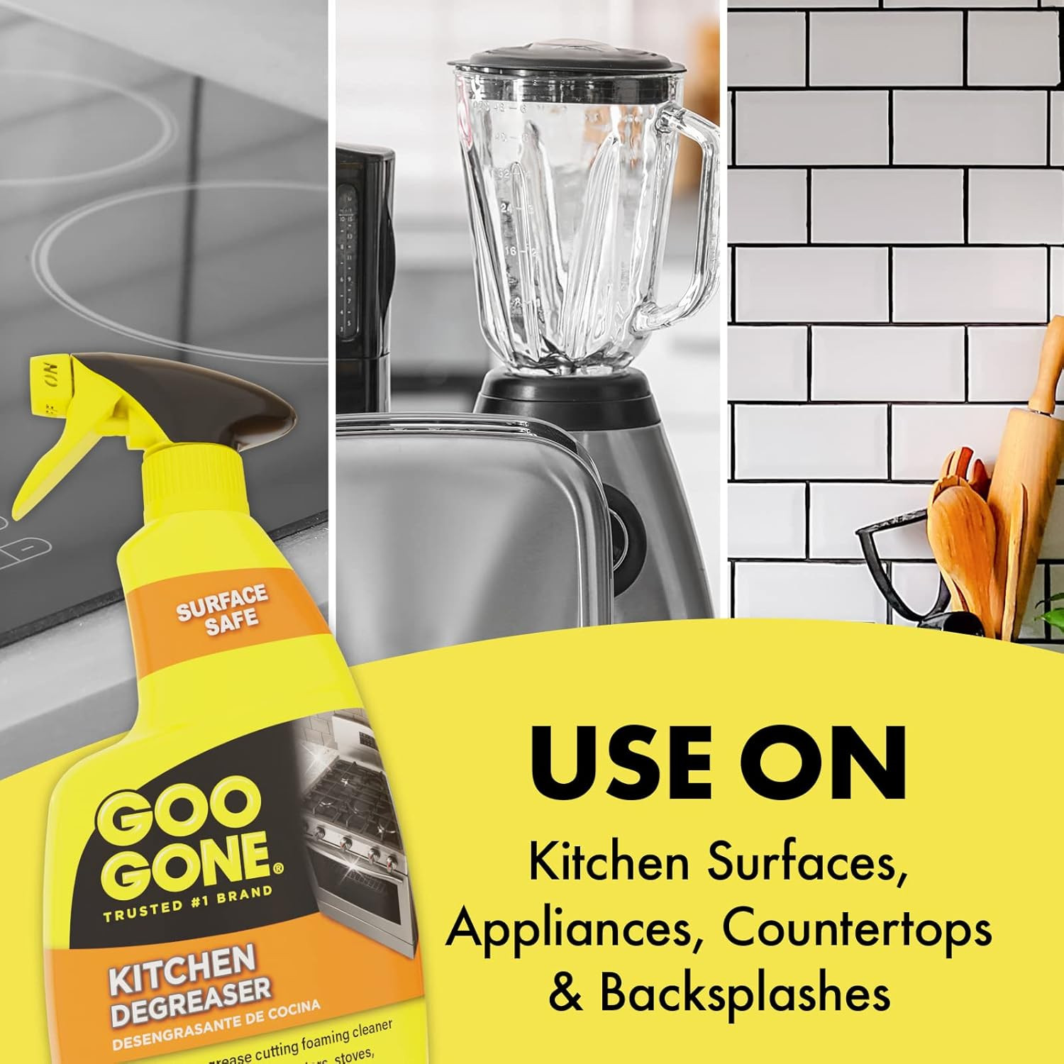Degreaser – Removes Kitchen Grease, Grime and Baked-On Food – 14 Fl. Oz. – 2047