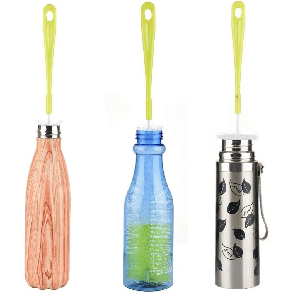 1 Pcs 16” Long Bottle Brush Cleaner for Washing Wine/Beer/Sport Well/Thermos/Gla