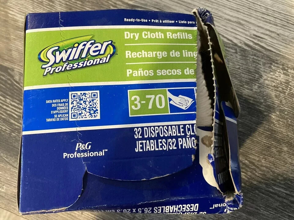 Swiffer, Dry Cloth Refills, 32 Disposable clothes, 3-70