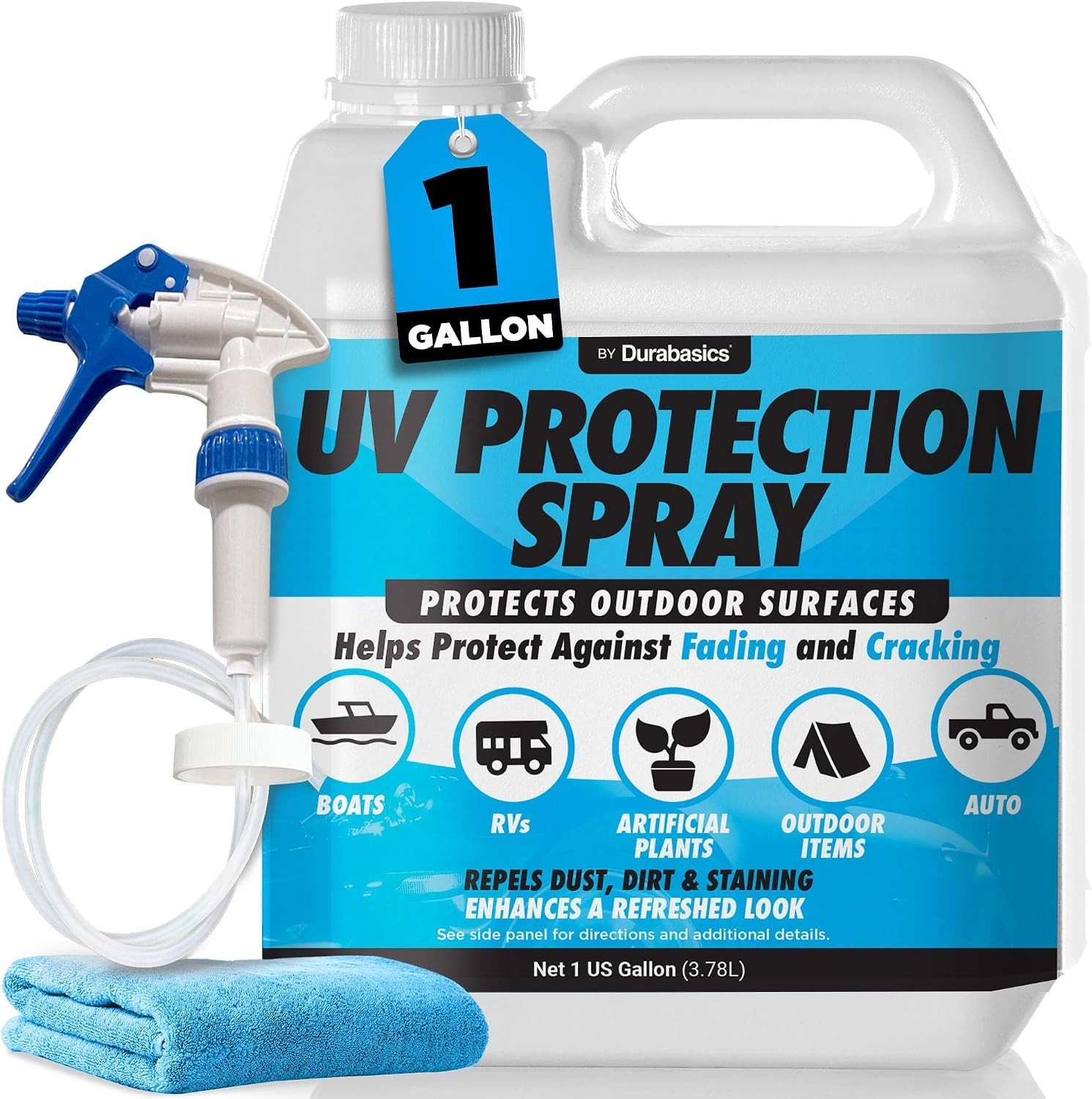 UV Protection Spray for Outdoor Surfaces – Helps Reduce Fading, Cracking, and…