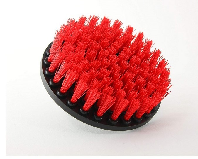 2pcs 4 inch drill brush for Car care Carpet Wall and Tile cleaning HEAVY DUTY