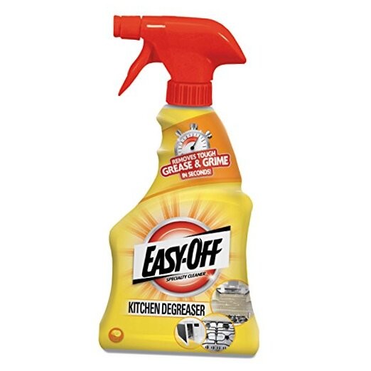 Specialty Kitchen Degreaser Cleaner, Clear, Lemon, 16 Fl Oz