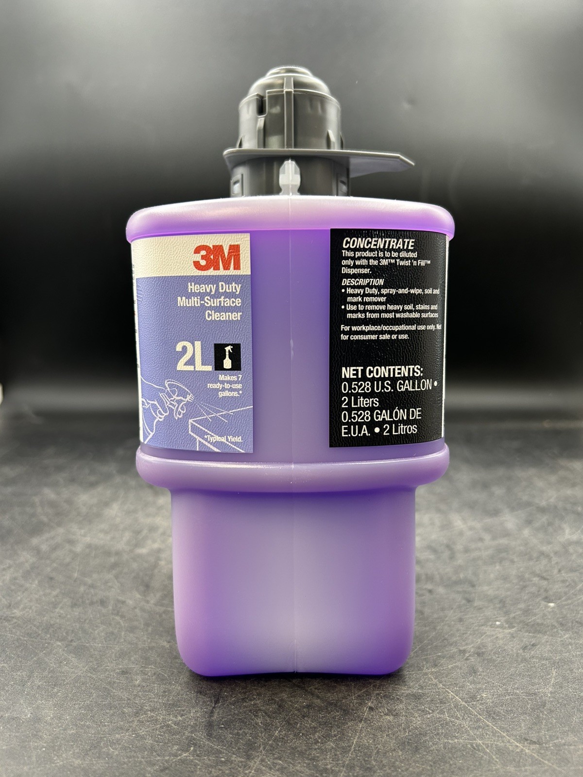 3M Cleaner Concentrate Heavy Duty Multi Surface 2 Liters – Twist Fill 3M 2L