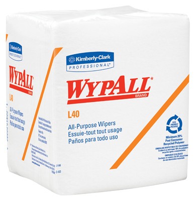 L40 All-Purpose Wipes, White, 56-Ct., 18-Pk. – 05701