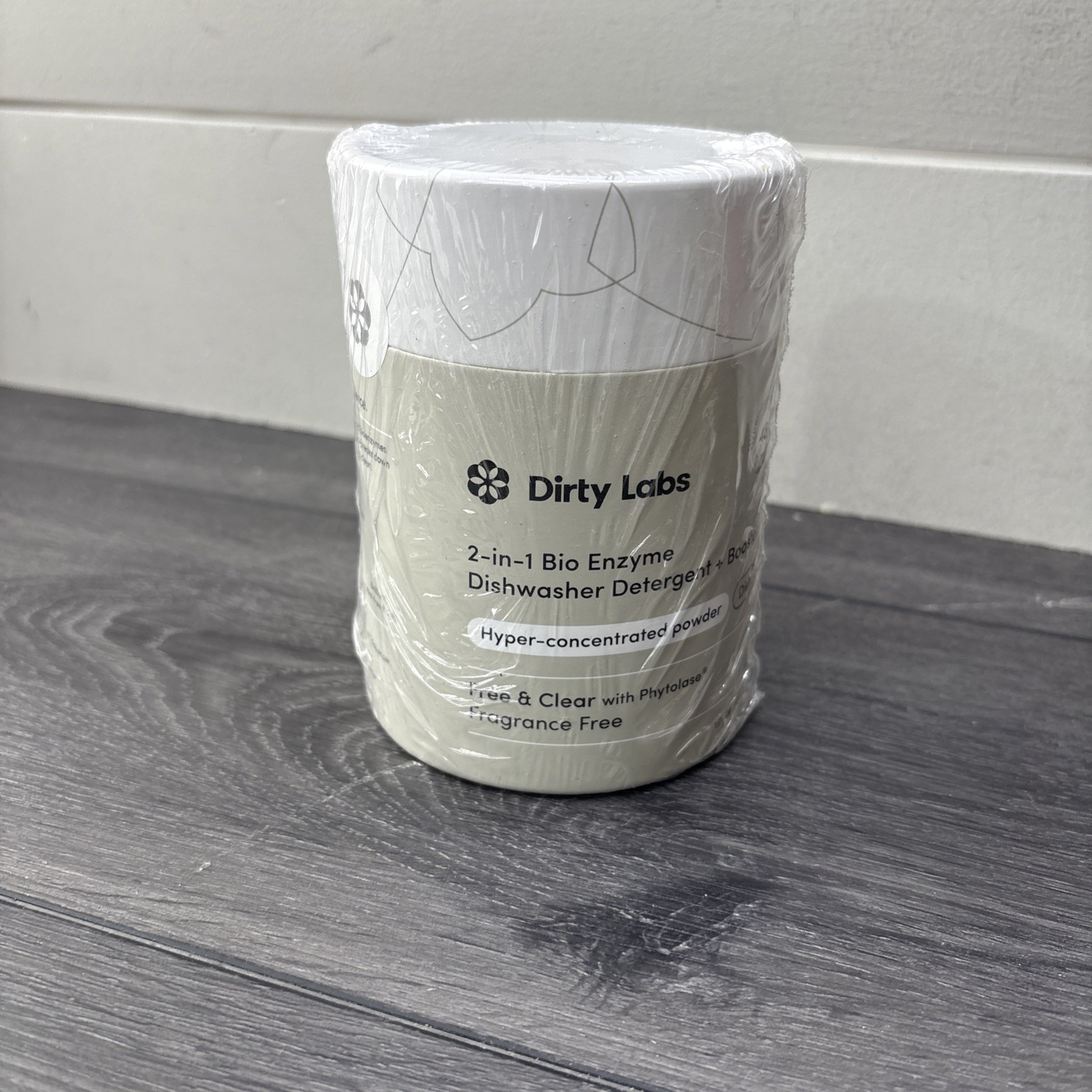 Dirty Labs Dishwasher Detergent & Booster Scent Free 48 Loads (1 lb)