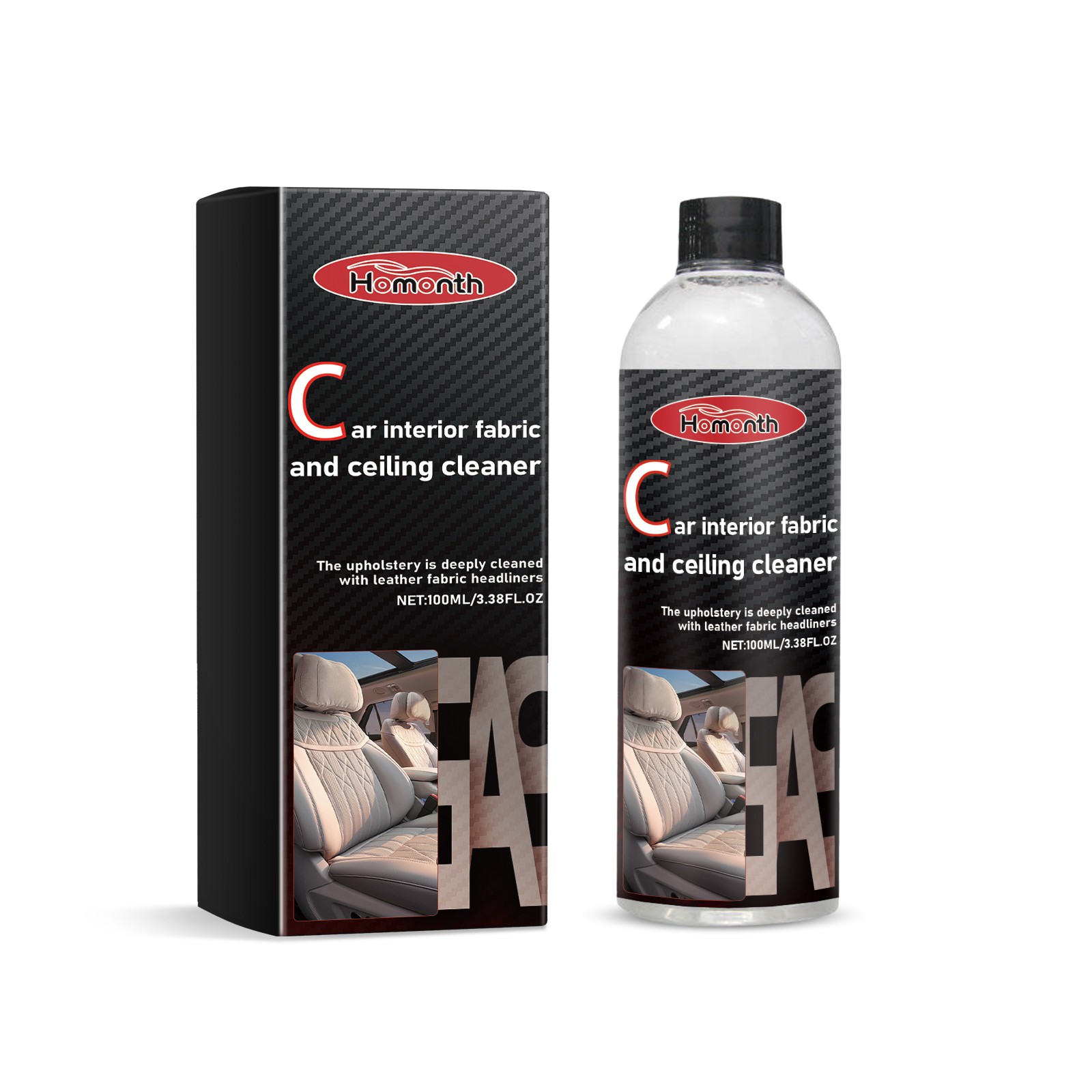 Leather Cleaner & Conditioner – Car Leather Polish Restorer for Seats Care