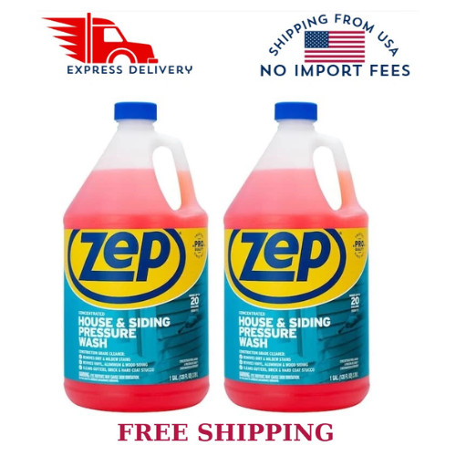 ZEP 1 Gal. House and Siding Pressure Wash Concentrate Cleaner (2-Pack)