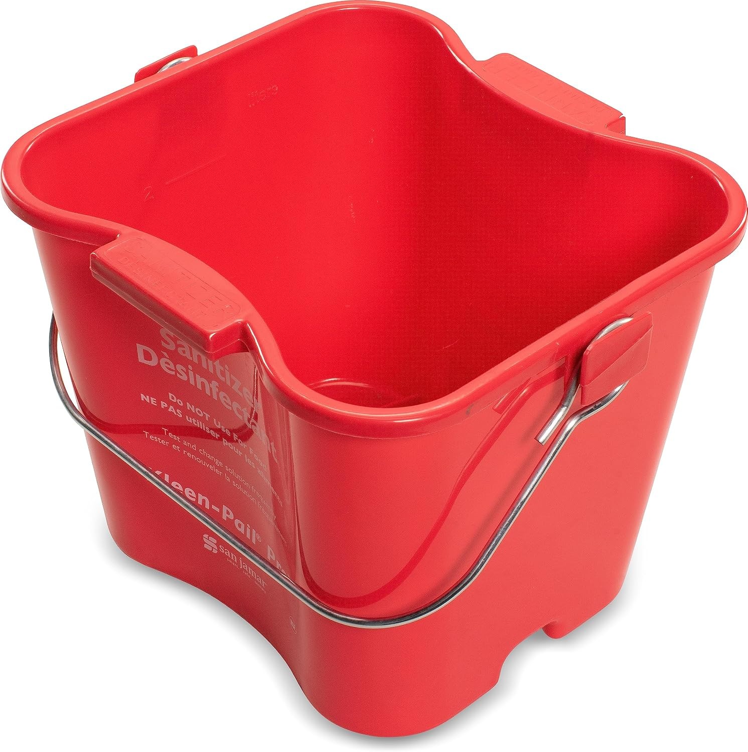 Kleen-Pail Pro Sanitizer Pail Cleaning Bucket with Bail Handle for Kitchens