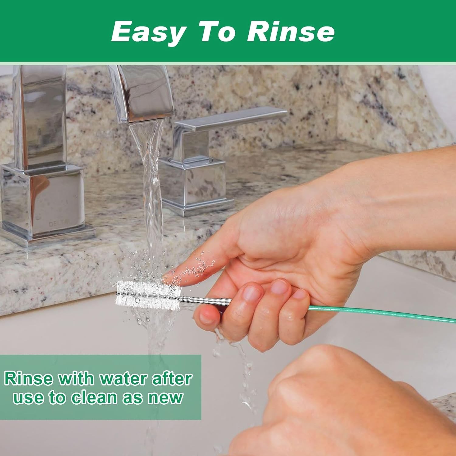 Auto Sunroof Drain Cleaning Tool with Flexible Pipe Brush Fast Free Shipping