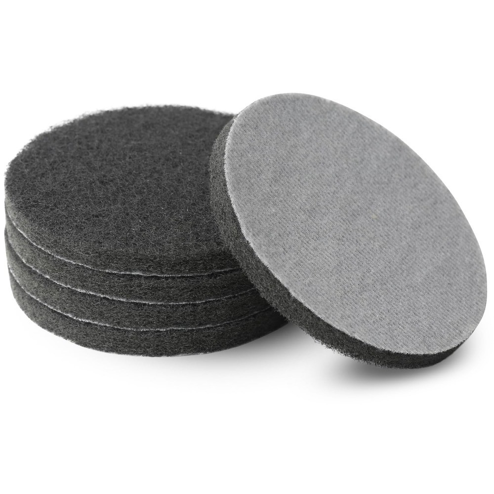 Premium 5-Inch Hook & Loop Scouring Pads – Heavy-Duty Abrasive Cleaning Pads