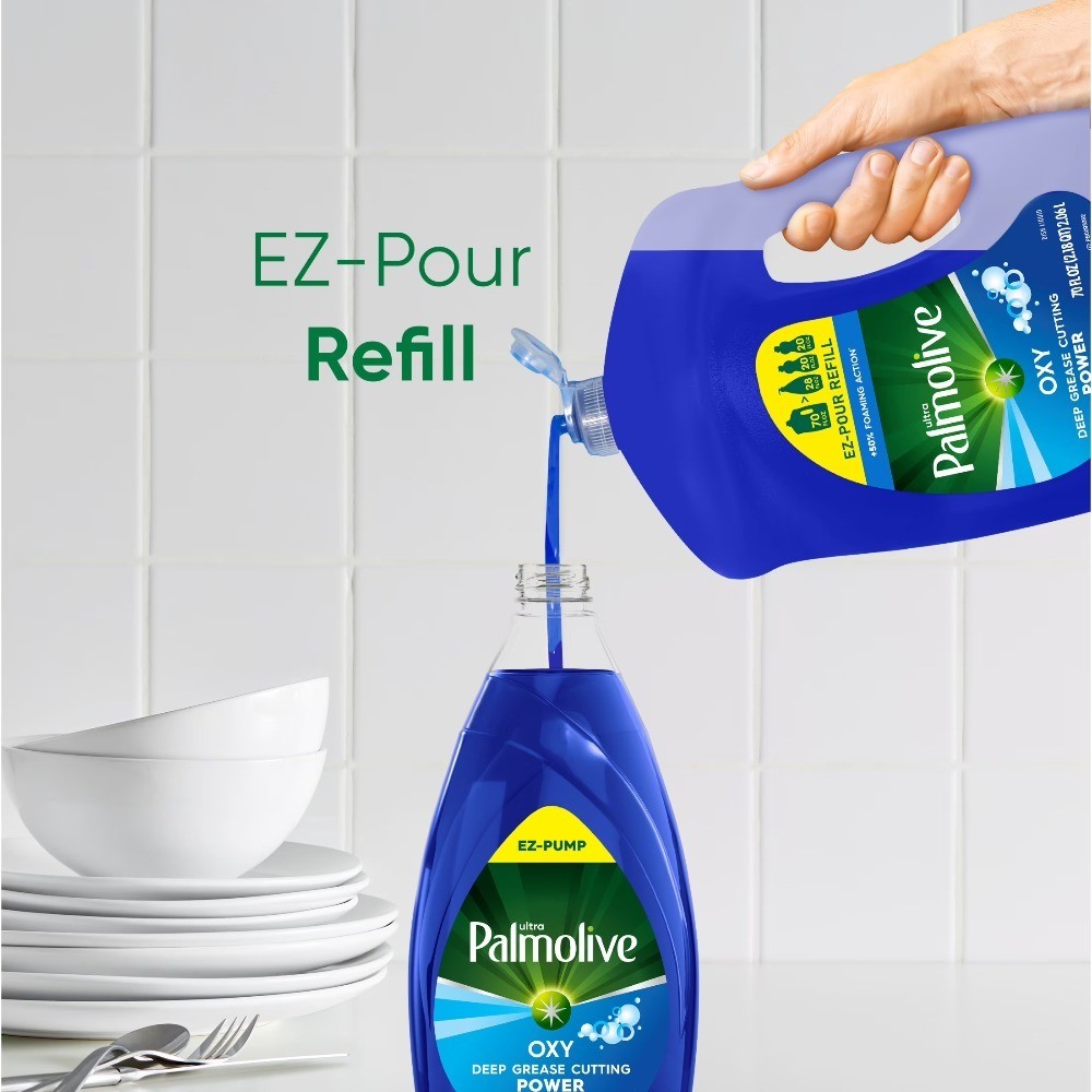 Grease Fighting Liquid Dish Soap Refill 70 fl oz EZ-Pour Bottle