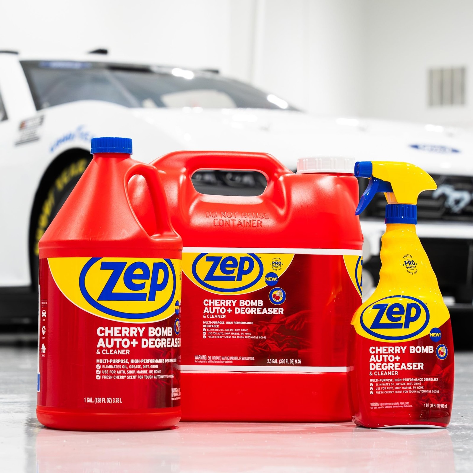 Zep Cherry Bomb Auto+ Degreaser & Cleaner – For Auto, Marine, RV, & Home – 1 …