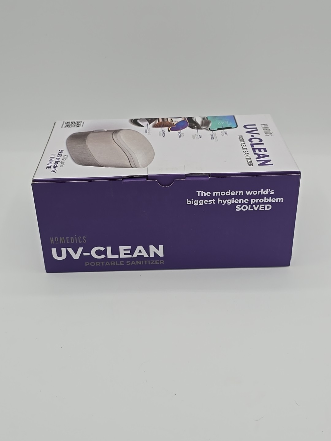 Homedics UV-Clean Portable Sanitizer, Open Box But New, Never Used.