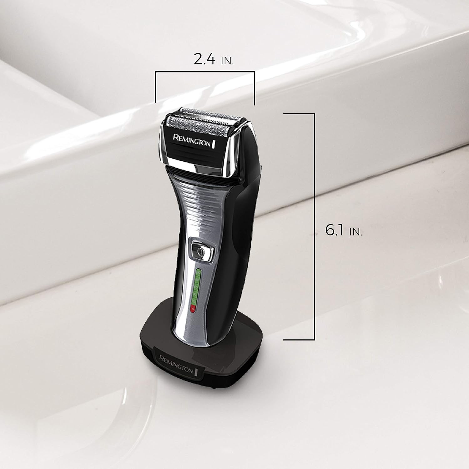 Remington F5 Power Series Foil Shaver, Electric Razor for Men, Cordless Rechar