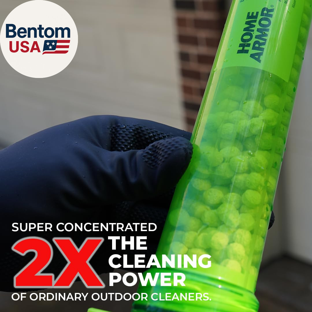 Power Clean Wand, Outdoor Cleaning System, Blasts Away Stains from Mold, Mildew,
