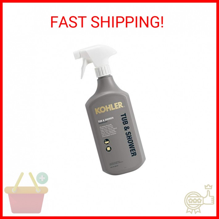 Kohler K-EC23732-NA Tub and Shower Cleaner, Bathroom Cleaner, 28 FL Oz