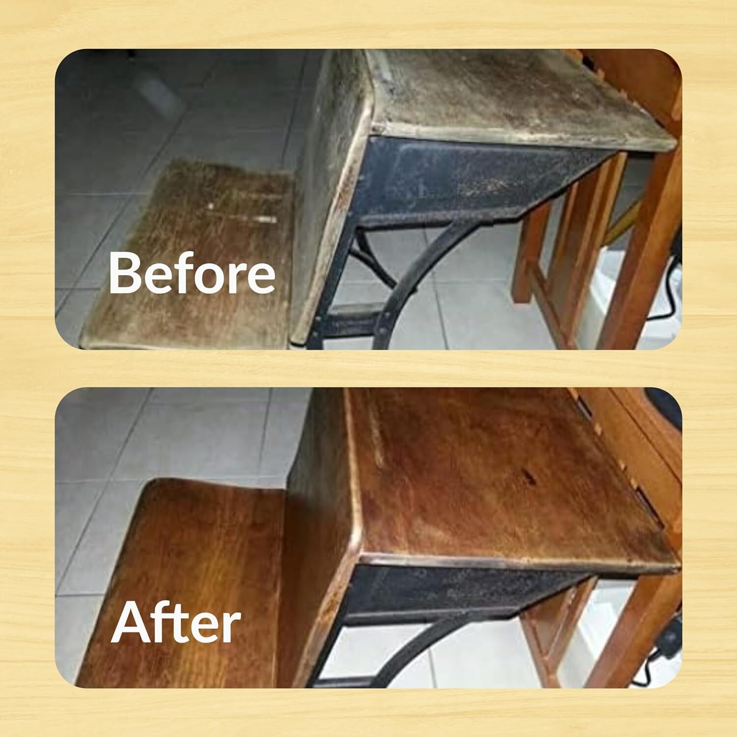 Antique Furniture Care Solution – Restor-A-Finish 16 Fl Oz – Golden Oak