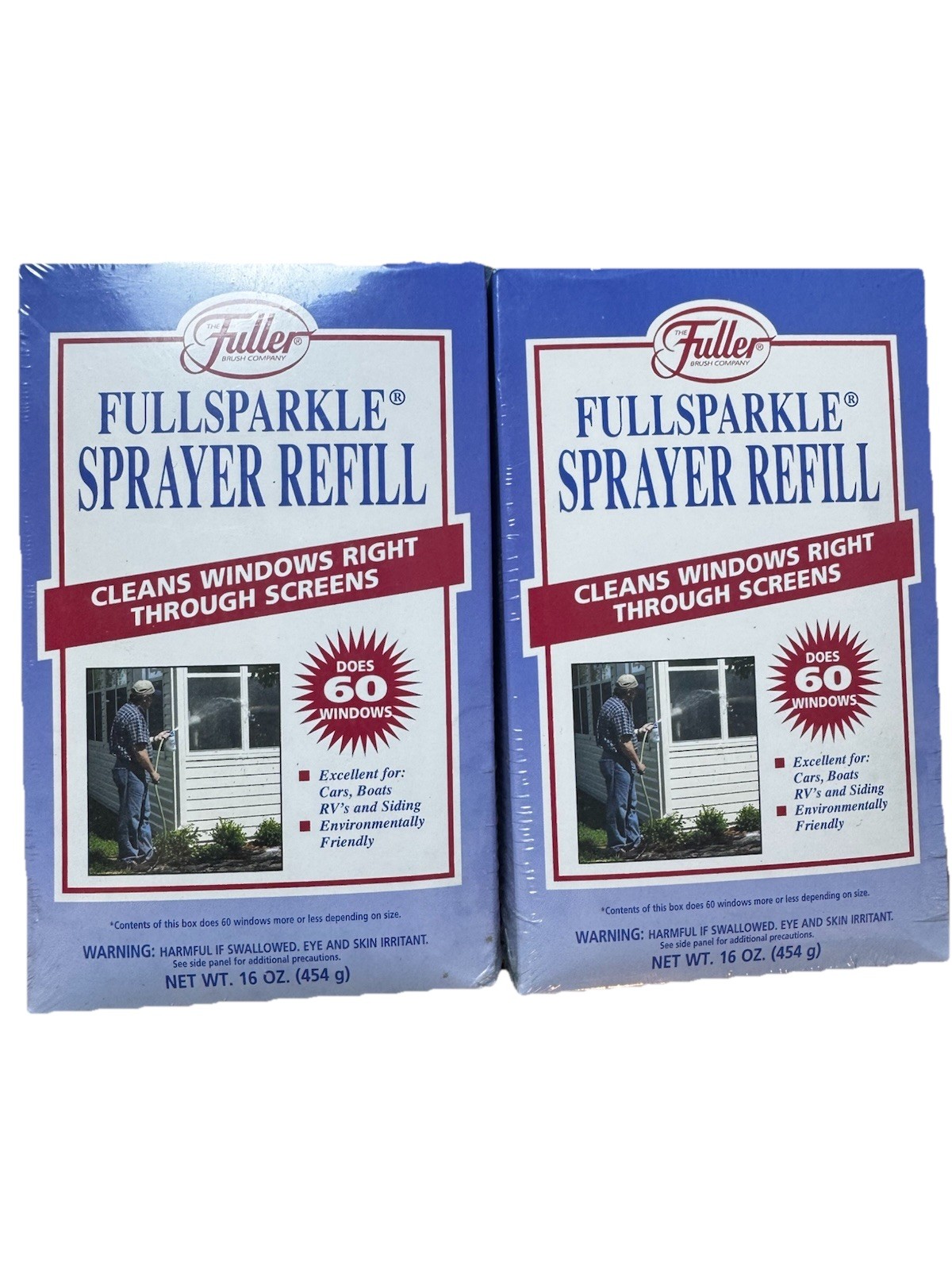 The Fuller Brush Company USA FullSparkle Sprayer Refill 2 Box Lot *Sealed BNIB*