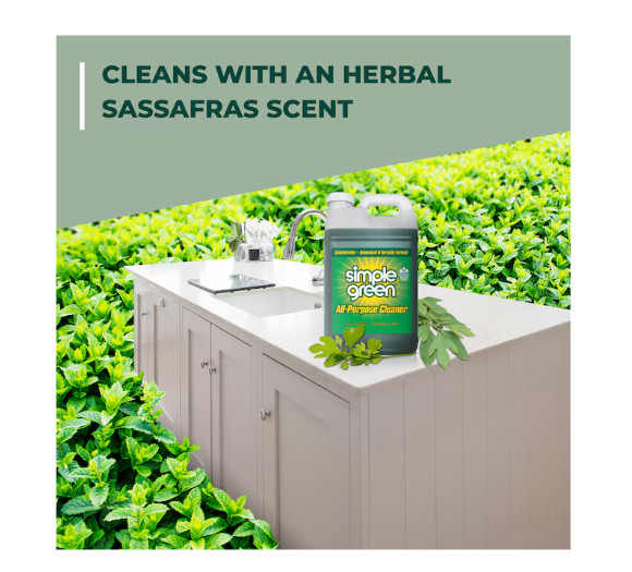 Simple Green Sassafras Scent Liquid All Purpose Cleaner Concentrate 2.5 Gallon