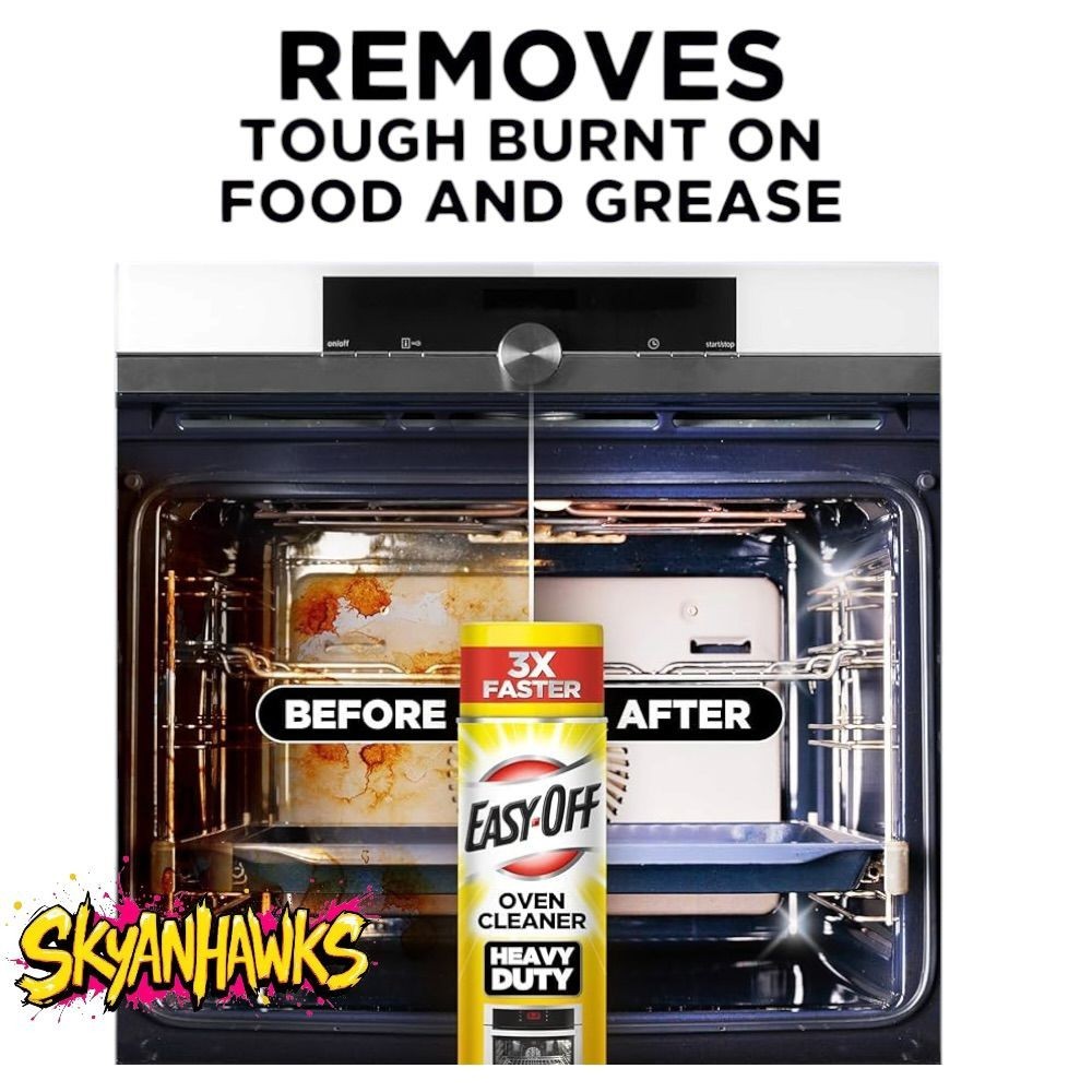 Easy-Off Heavy Duty Oven Cleaner, Regular Scent 43,5 Oz (3 Cans x 14.5 oz)