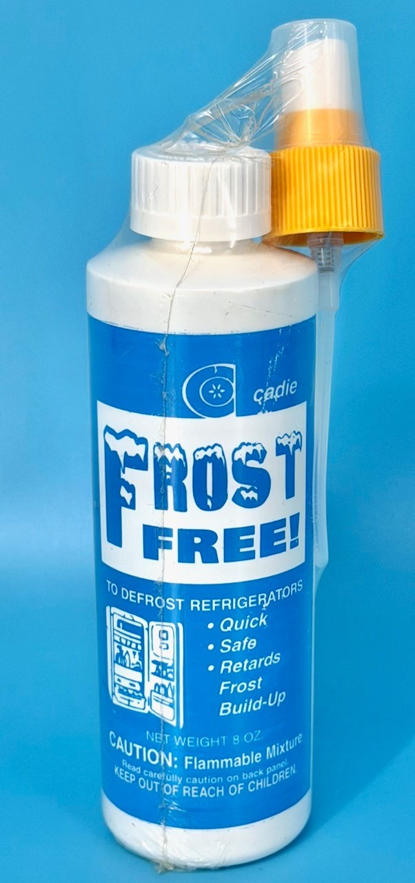 NEW Cadie Frost Free! Fridge Freezer De-Icer Spray Defrost Refrigerator Quick