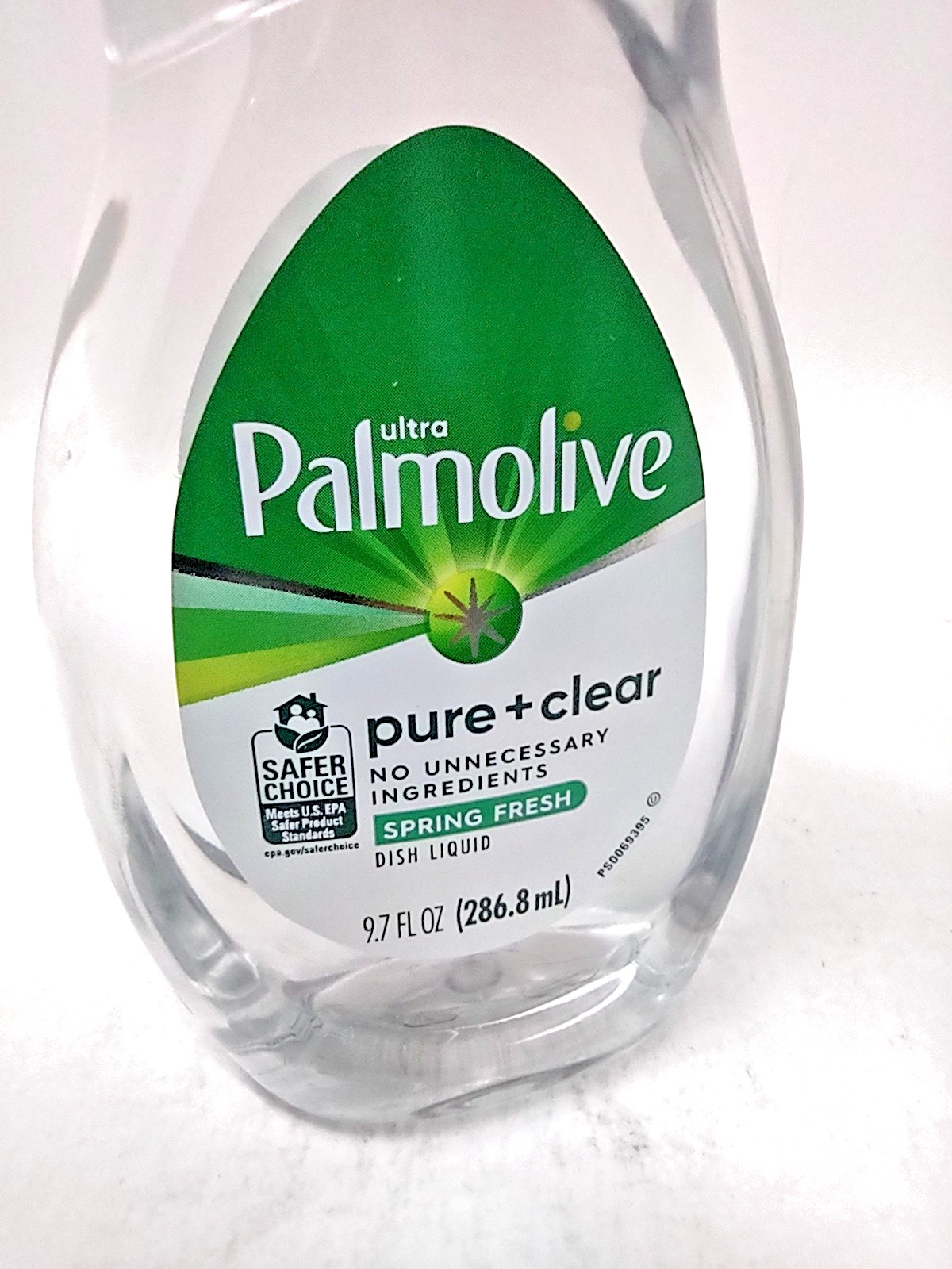 UltraPalmolive ( 4 PACK ) Liquid Dish Soap PURE + CLEAR Spring Fresh 9.7 oz Each
