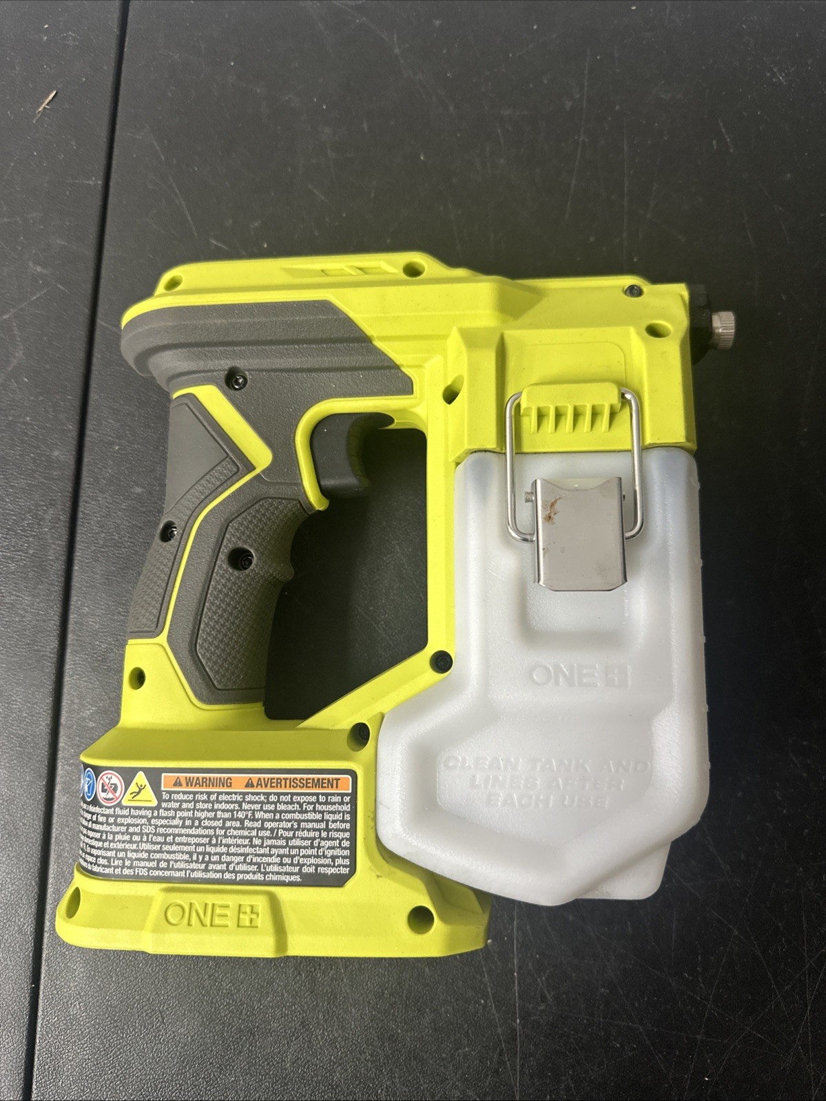 RYOBI ONE+ PSP01 18V Cordless Handheld Sprayer (Tool Only) FOR PARTS OR REPAIR