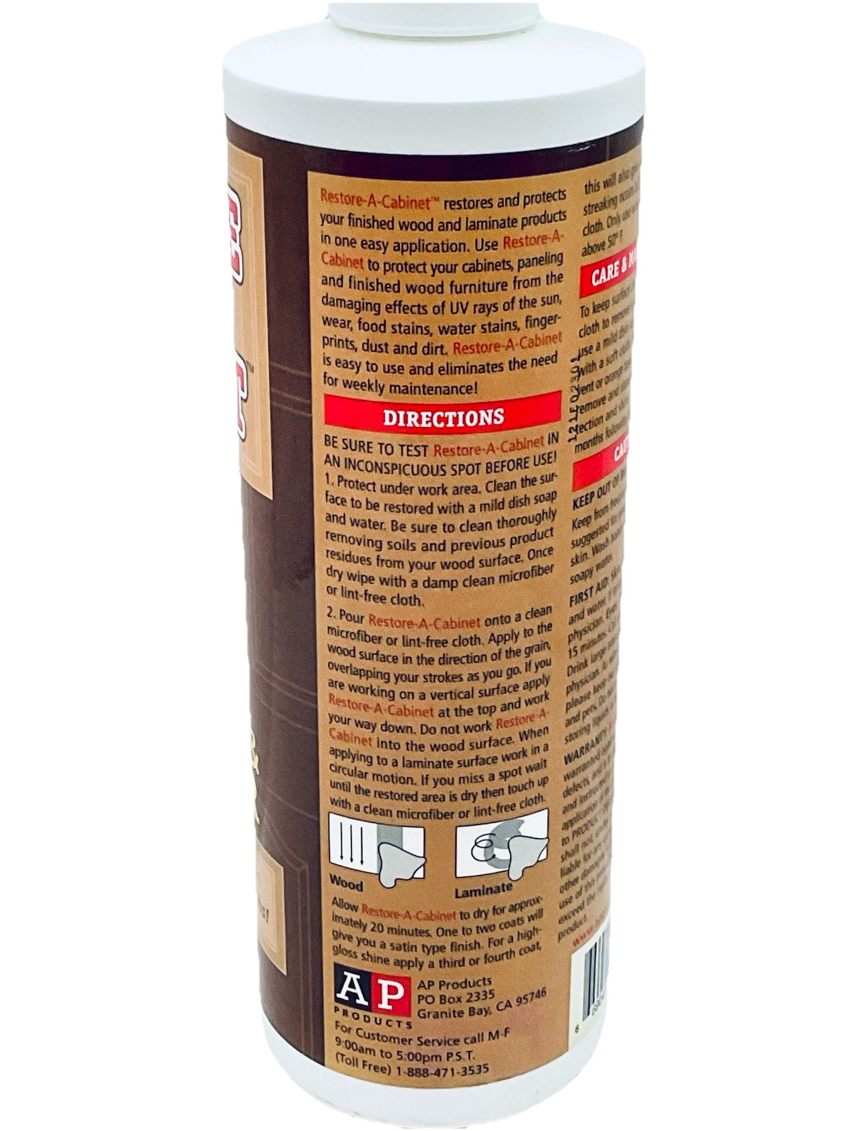 RESTORE-A-CABINET MIRACLE RESTORER & PROTECTOR 16 FL OZ