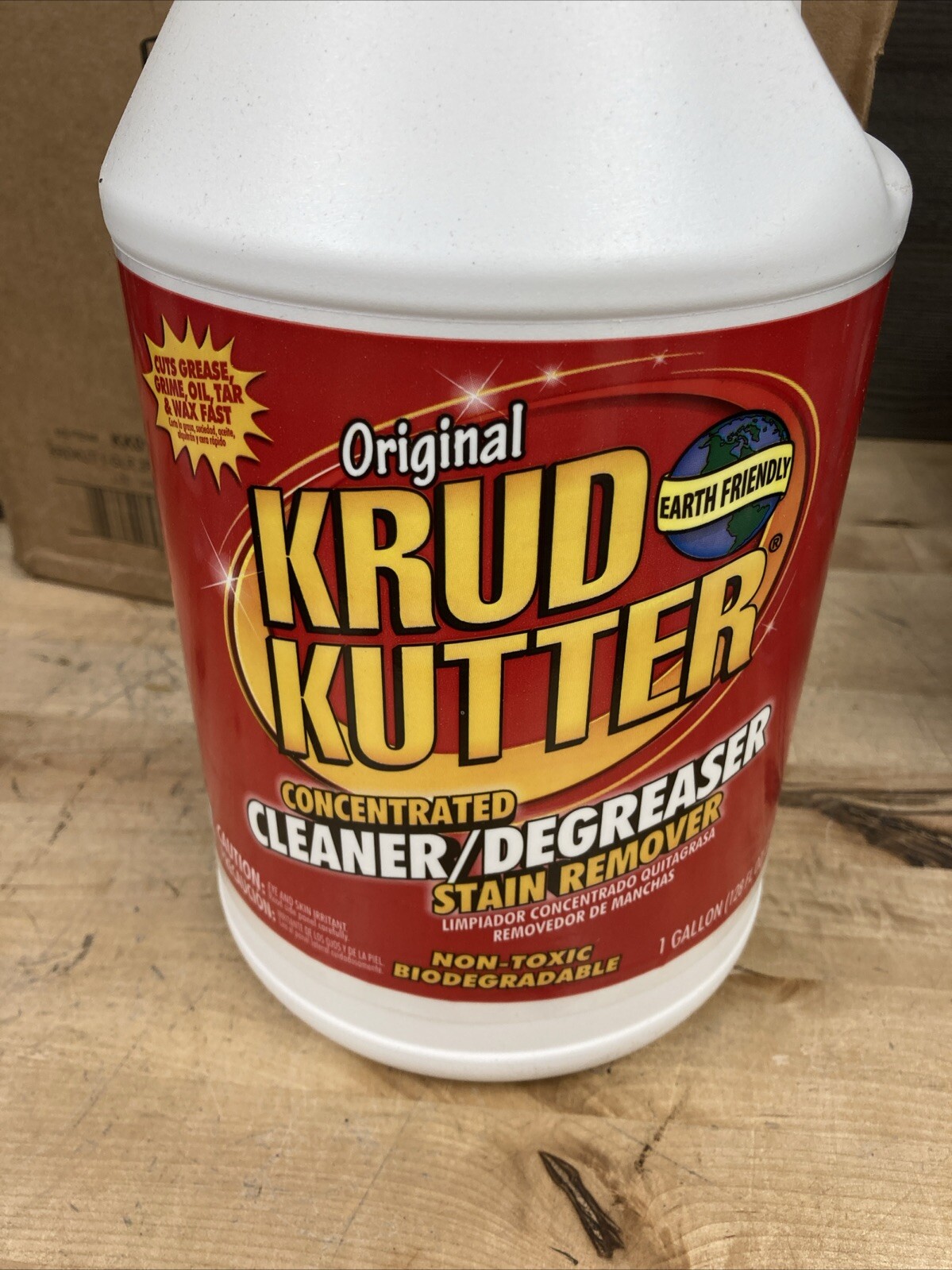 2 Pack Krud Kutter Kk012 Cleaner/Degreaser Stain Remover, Jug, 1 Gal Each New