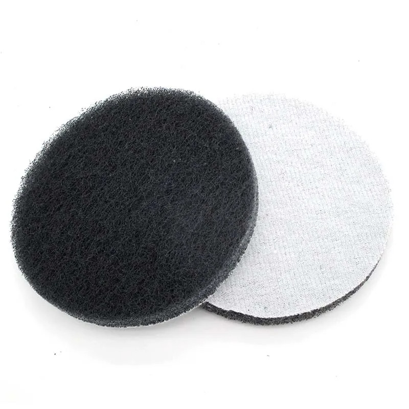 10pc 4″ Drill Power Brush Scouring Pad Tile Power Car Scrubbing Pad Cleaning Kit
