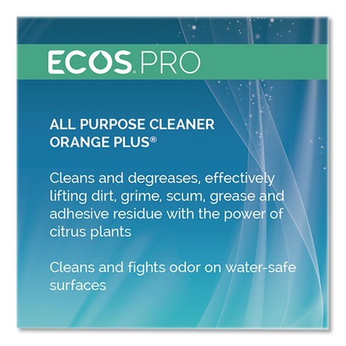 ECOS PRO Orange Plus All Purpose Cleaner and Degreaser, 1 gal Bottle