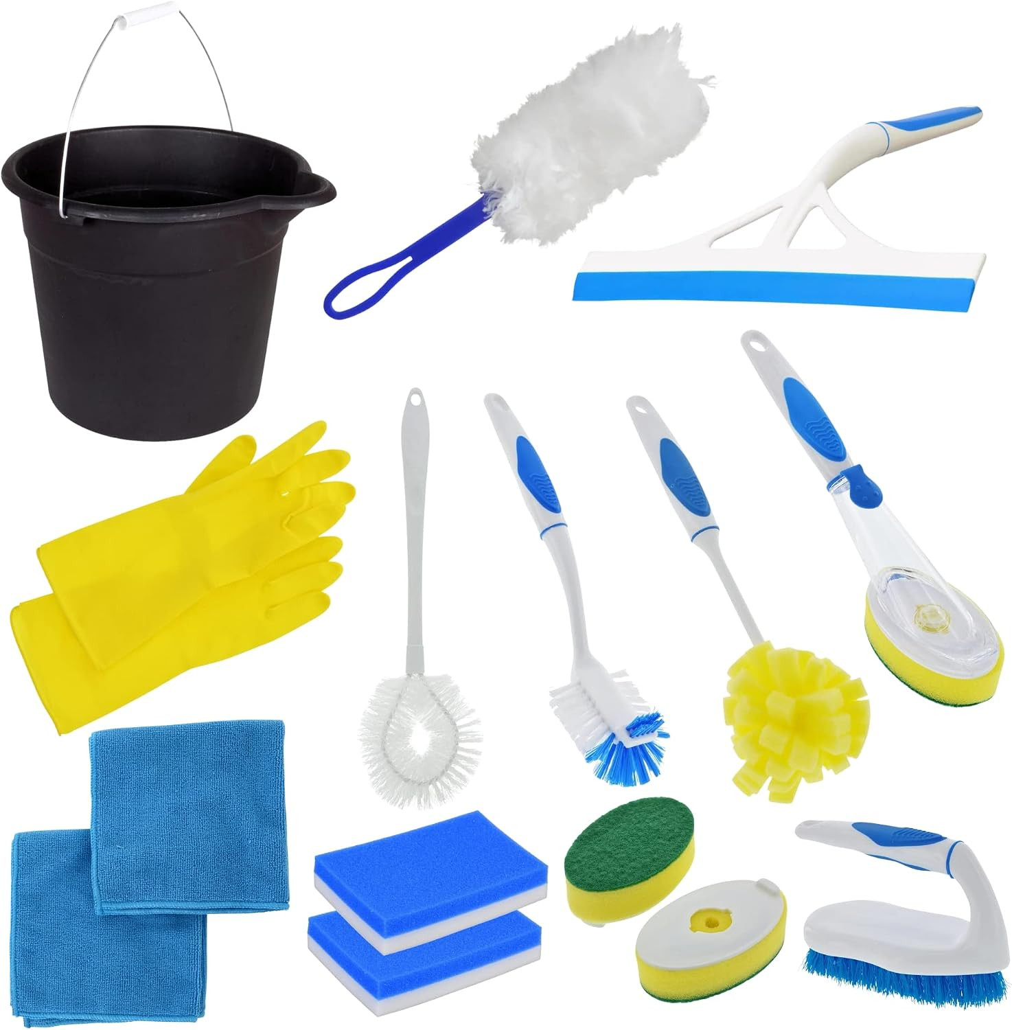 Cleaning Supplies Bundle, Home Office School Restaurants Bathroom Kitchen Laundr