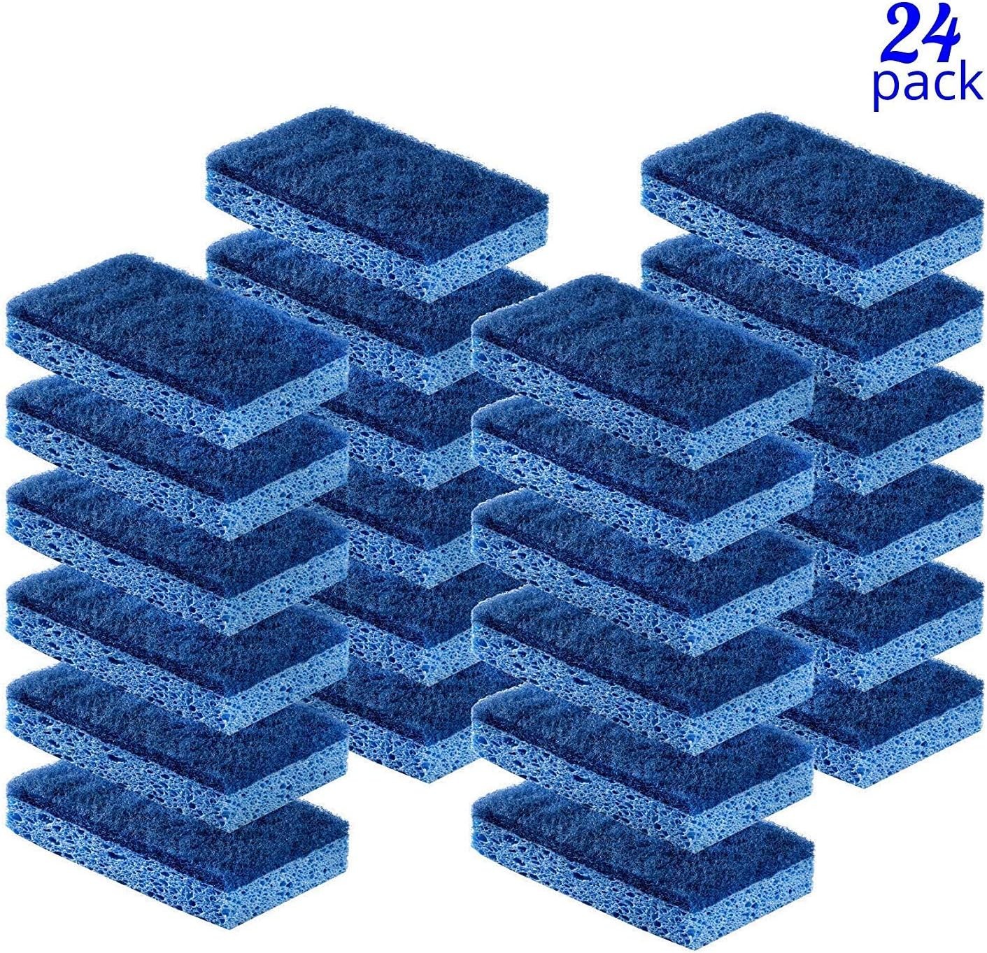 Scrubit Non-Scratch Cleaning Scrub Sponges- Scrubbing Dish Sponge Ideal for