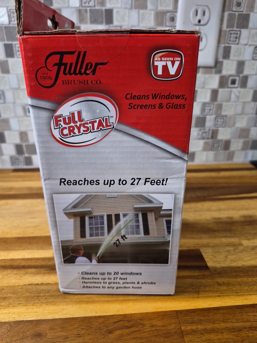 Fuller Brush Crystal Window & Outdoor Surface Cleaner FBFC-6 Kit New Open Box