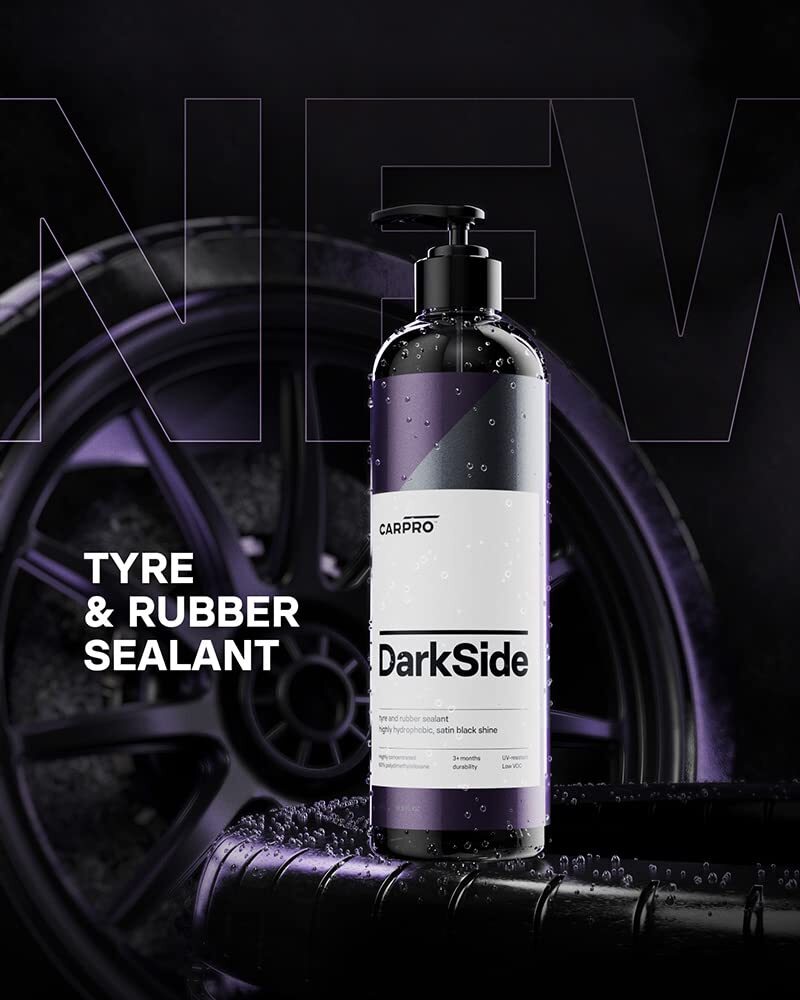 CARPRO Darkside – Tire & Rubber Sealant Hydrophobic & Self-Cleaning Satin