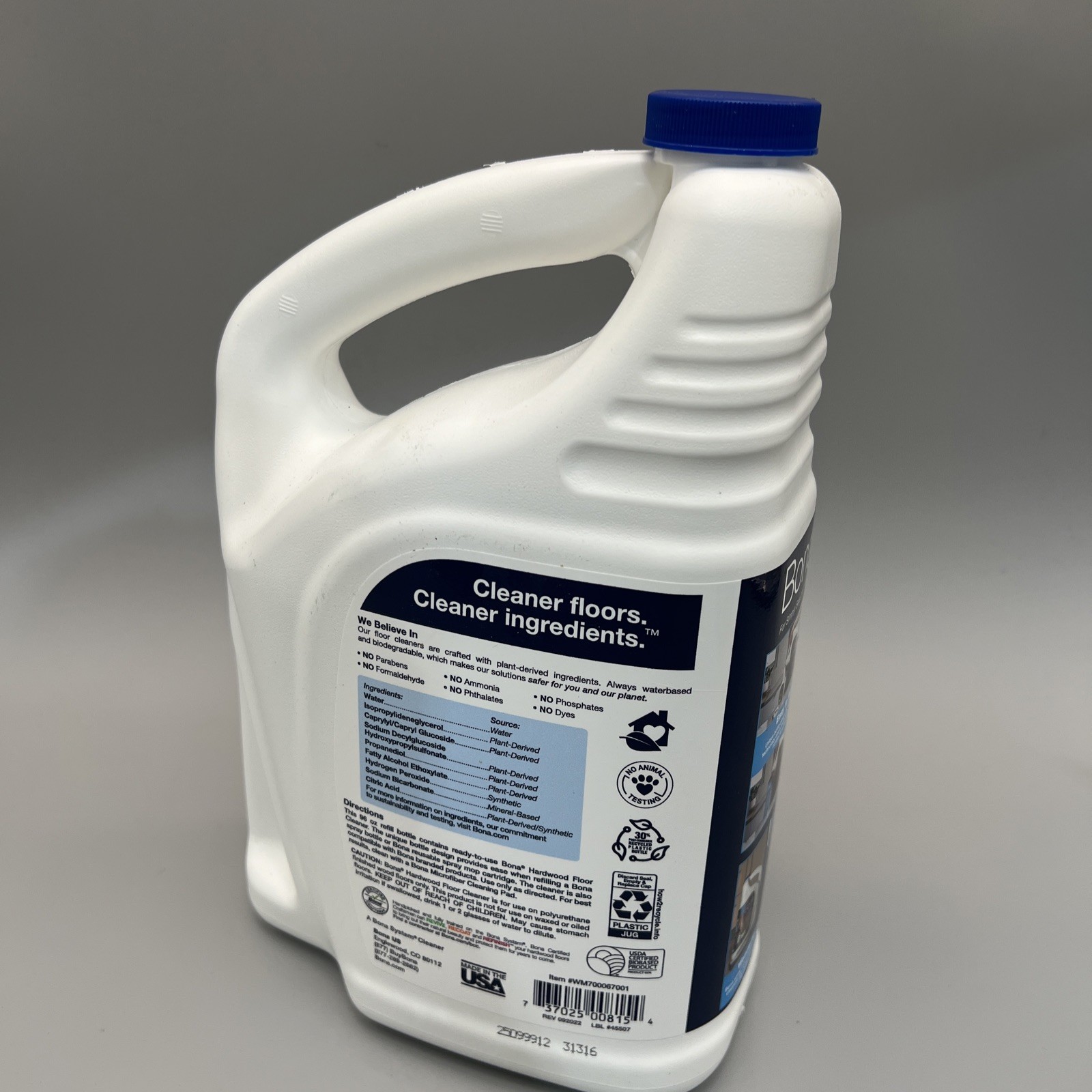 Bona Hardwood Floor Cleaner Refill 96 fl oz. New