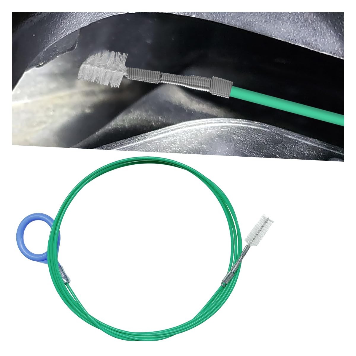 Auto Sunroof Drain Cleaning Tool Flexible Tube Cleaning Brush for Car Sunroof
