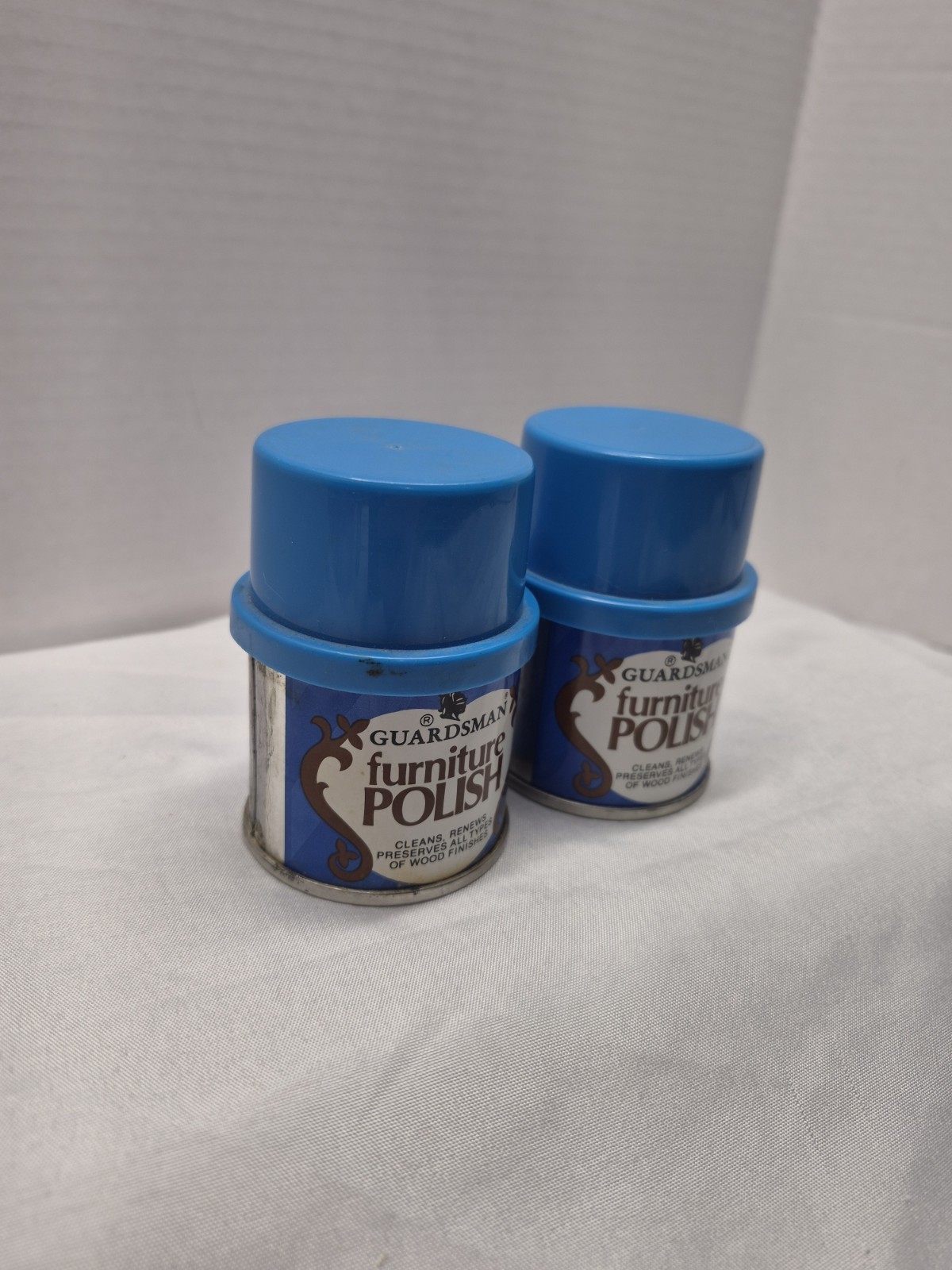 Vintage Guardsman Furniture Polish Lot Of 2 Cans 2oz. NEW