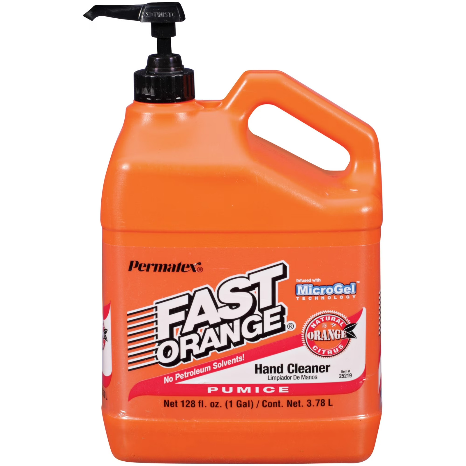 (4 pack) Permatex Fast Orange Pumice Hand Cleaner, 1 Gal, Freeship