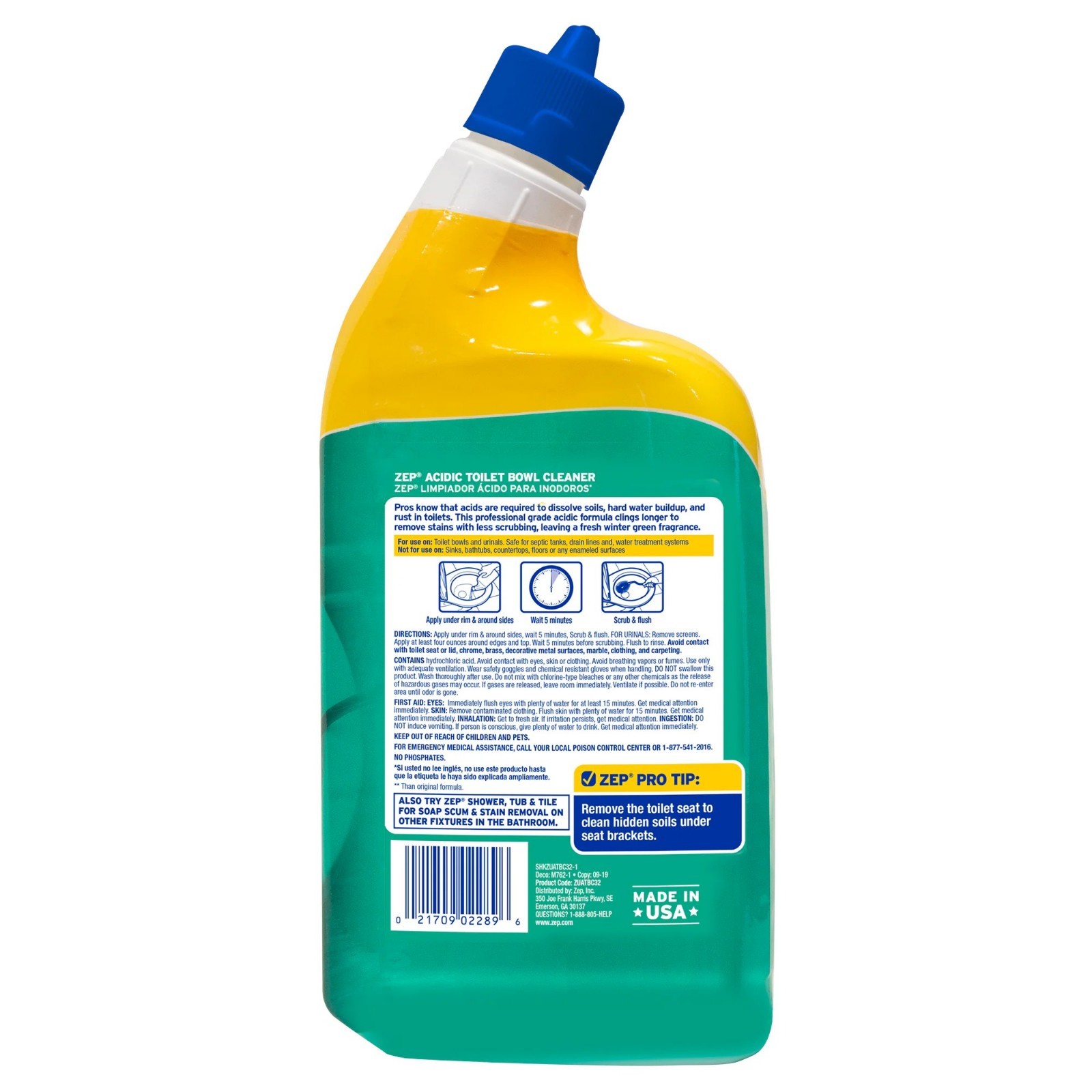 Zep Acidic 32-fl oz Toilet Bowl Cleaner