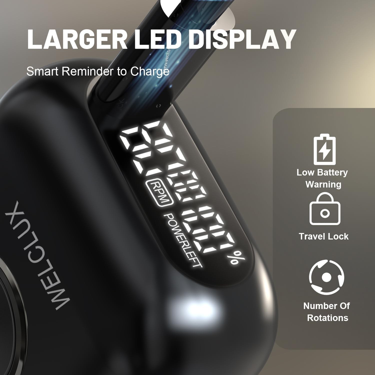 Rechargeable Electric Razor for Men: Mini Foil Shavers for Men with 4 Floating