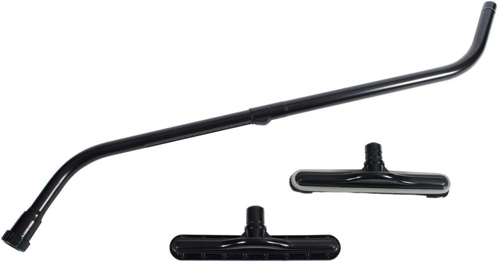 Commercial Cleaning Kit with Telescopic Aluminum S-Wand Vacuum Tools 14 Inch
