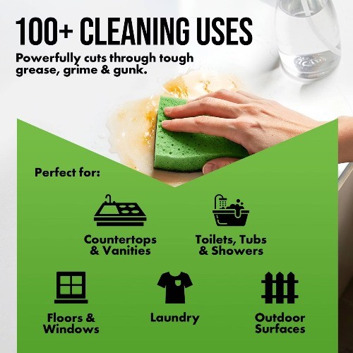 HARRIS 30% Vinegar All-Purpose Cleaners – Unscented – 32 fl oz