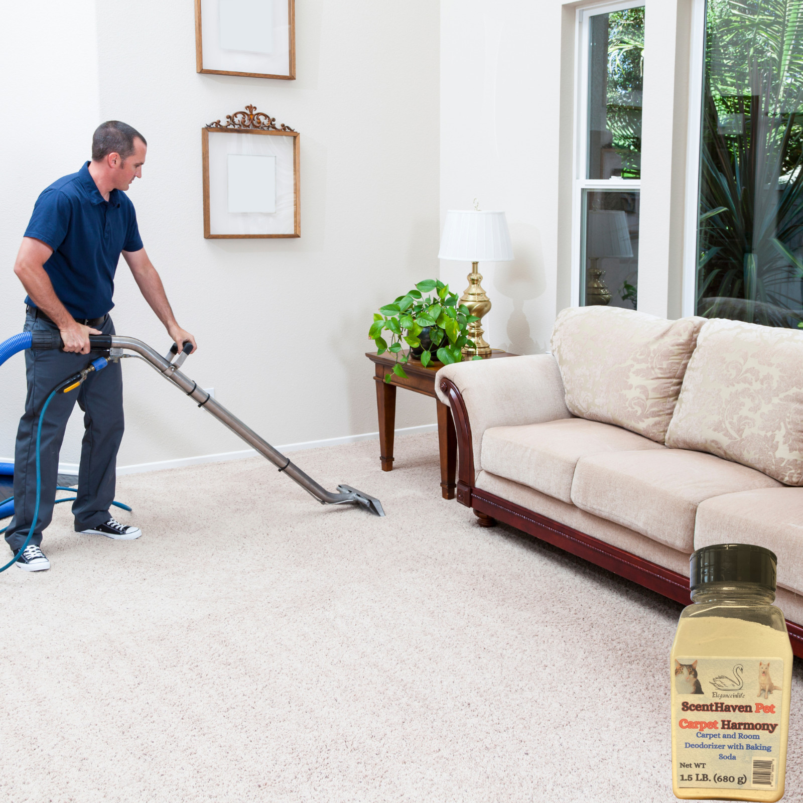 Eleganceinlife SentHaven Pet-Scented Carpet and Room Deodorizer 1.5 LB Each 2pk