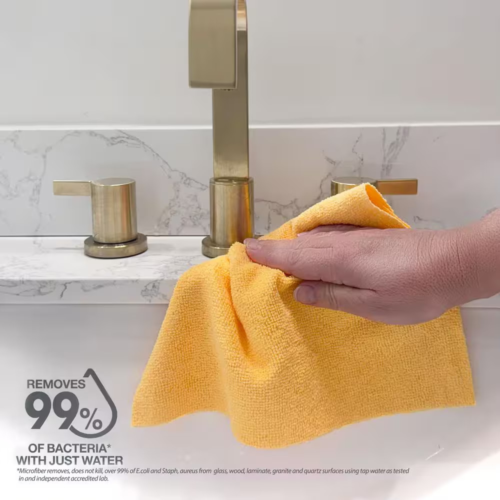 50 Count Microfiber Cloth Roll 32oz All-Purpose Cleaner Spray Household Kit