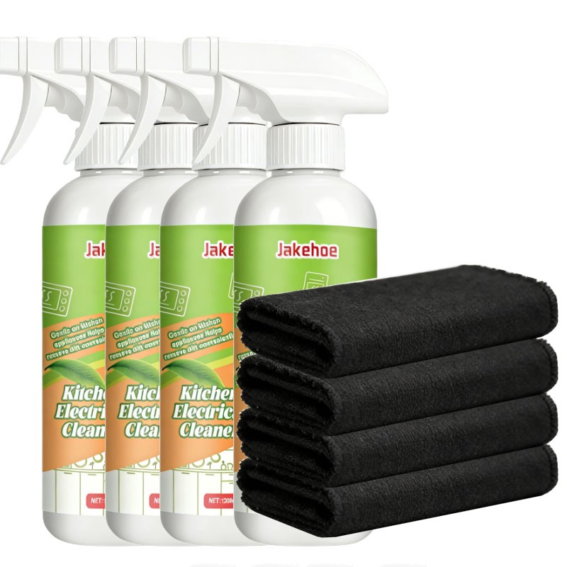 120ML Electrolyzed Ion Kitchen Cleaner Spray, Cleanse Kitchen Appliance Cleaner