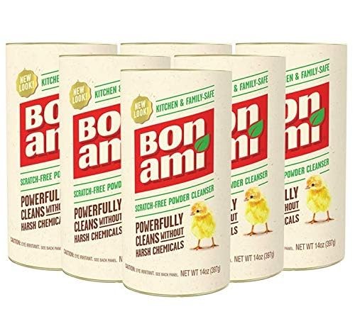Bon Ami Powder Cleanser – 14 oz (Pack of 6)